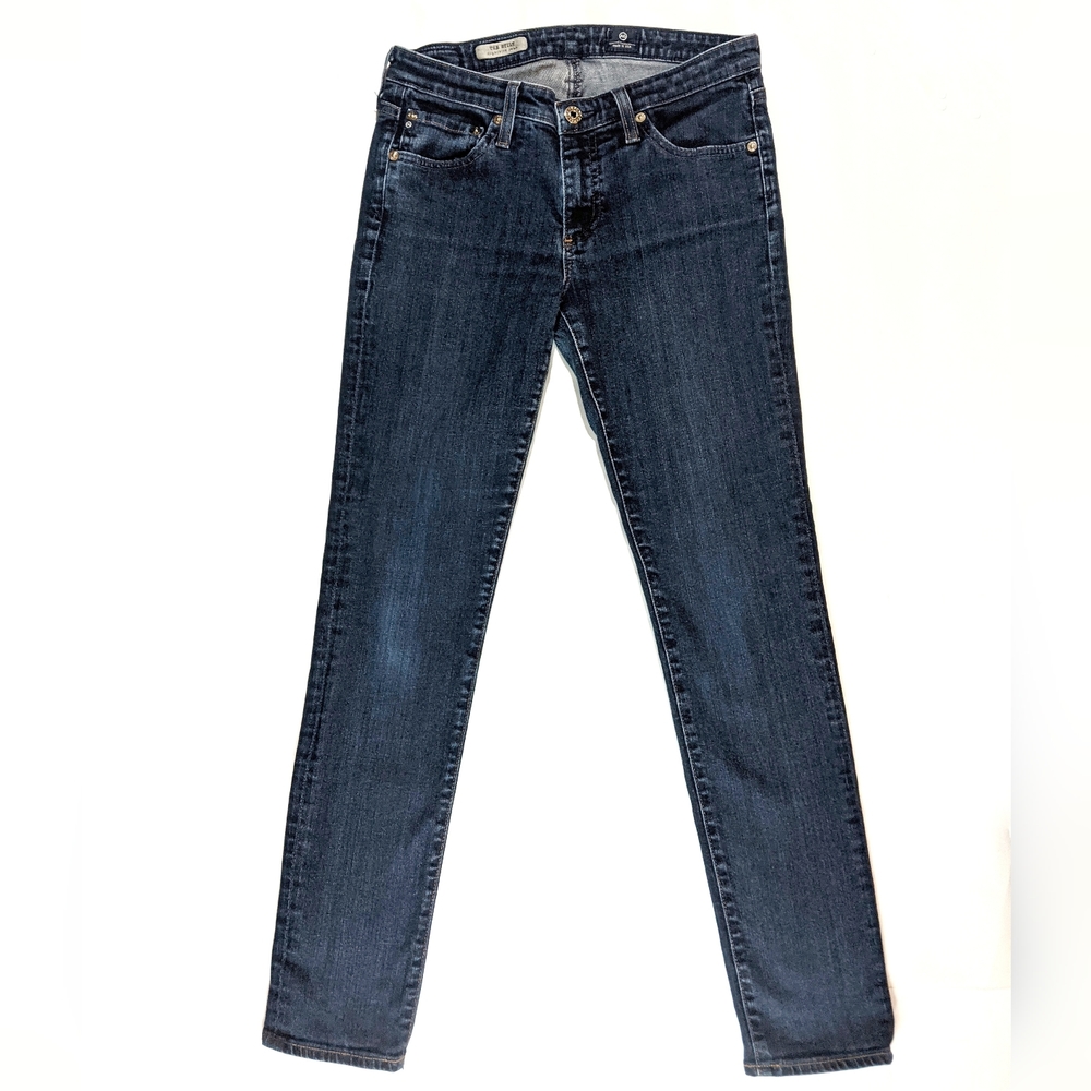 AG Adriano Goldschmied The Stilt Cigarette Jean Blue Jeans